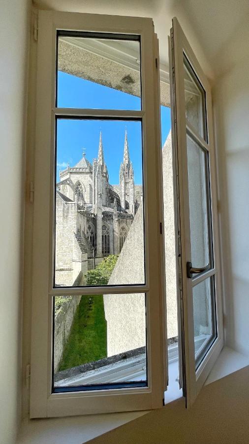 Appartement T2 - Vue imprenable sur la cathédrale Quimper Esterno foto
